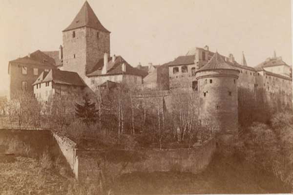 Fridrich, Castillo de Praga, Torre Negra y Daliborka, 1867